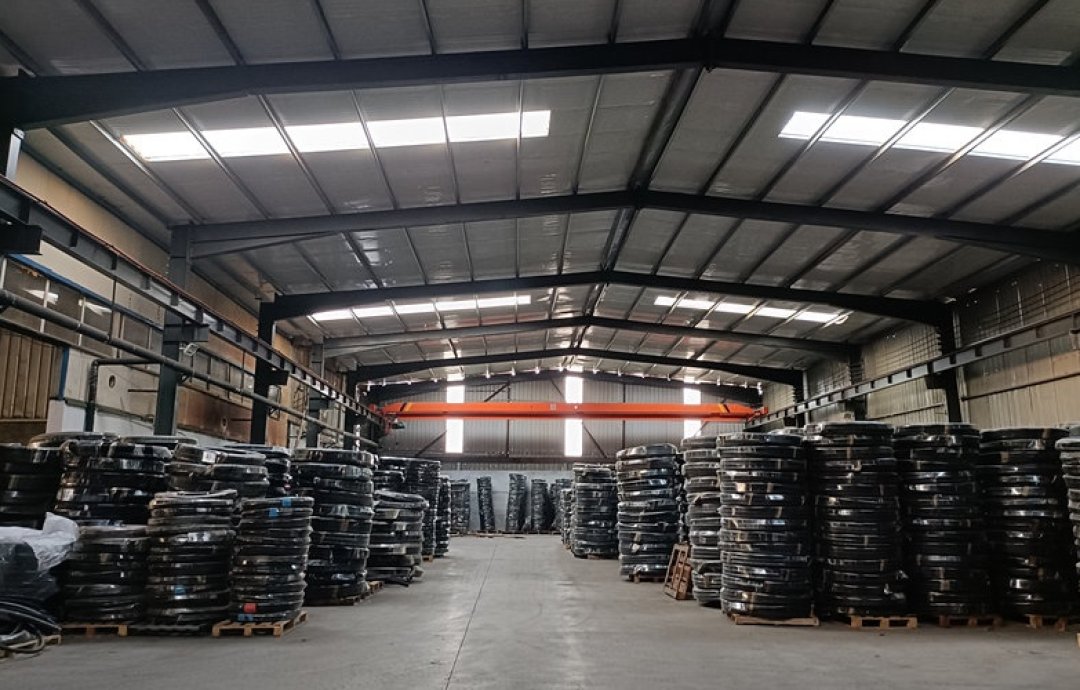 Various types of rubber hoses