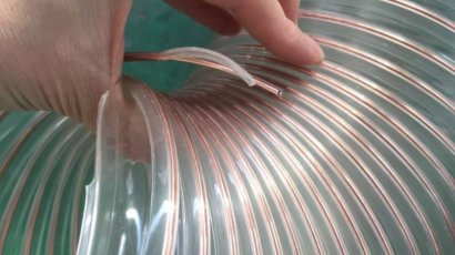 Characteristics and advantages of compressible PU steel wire hoses